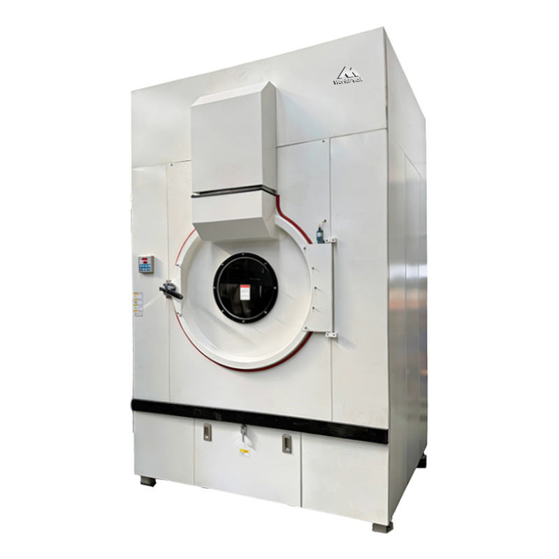 Secador de roupa de 120 kg, totalmente automático e energeticamente eficiente